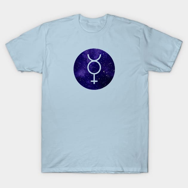 Mercury Symbol T-Shirt by Sirenarts